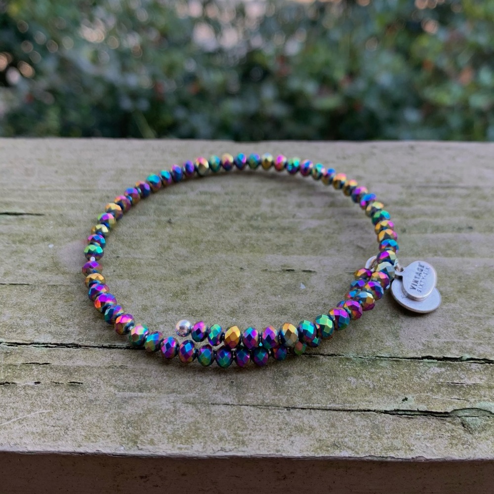 Alex and Ani • Vintage 66 Beaded Bracelet